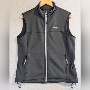 Running Room Fit-Wear Vest Women's Large Black Full Zip Athletic Fleece Lined